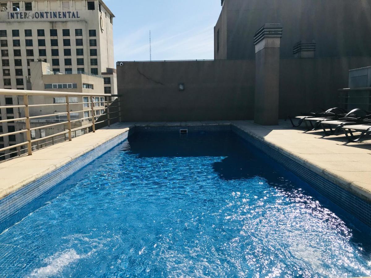 Apartamento Centrico Y Moderno Con Balcon, Piscina, Gimnasio Y Laundry Buenos Aires Zewnętrze zdjęcie